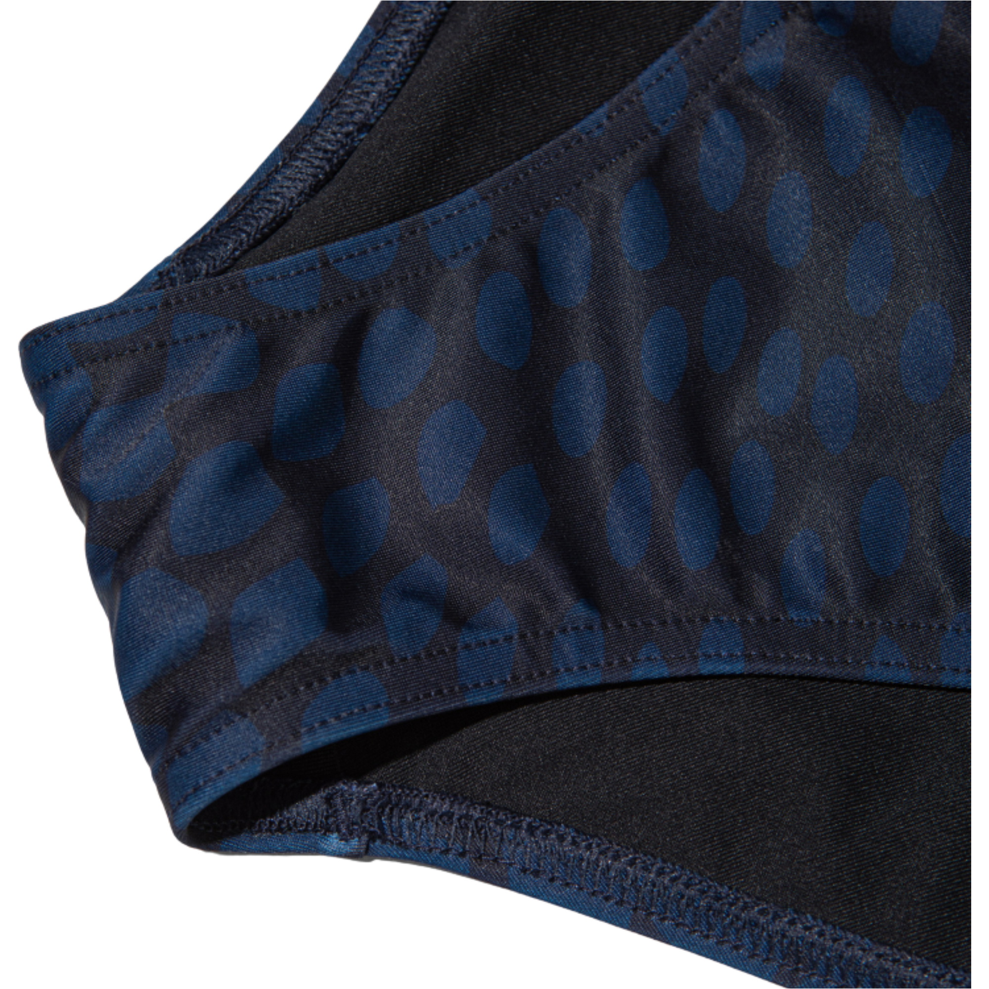 2025 Orca Womens Core One Piece Thin Strap Swimsuit MS53 - Deep Blue Print